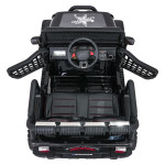 Elektrické autíčko Jeep BEAST 4x4 - MP3 - čierne